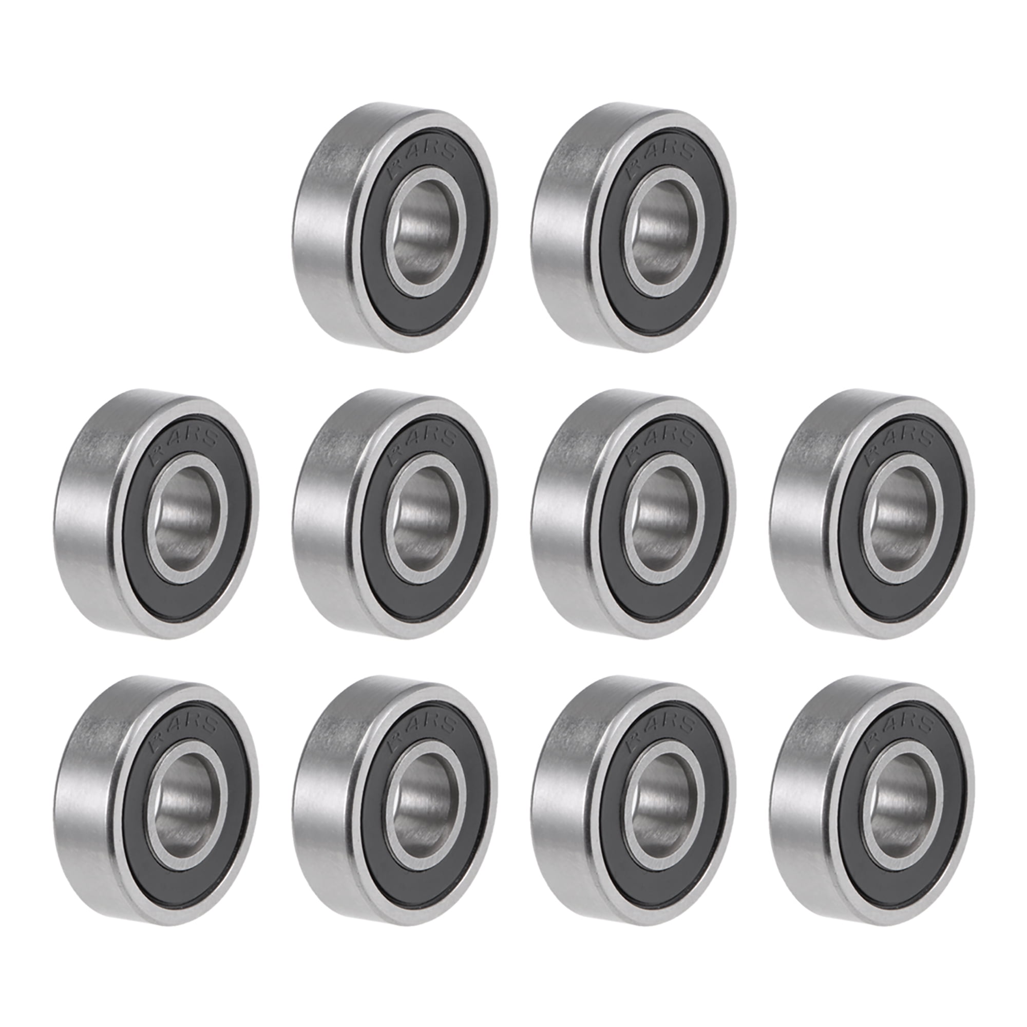 196 4 Piece 4 x Forally Ball Bearing R3-2rs 3/16x1/2x0 196 4 Piece 4 x Forally Ball Bearing R3-2rs 3/16x1/2x0